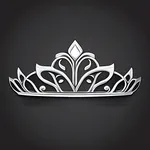 silver tiara image